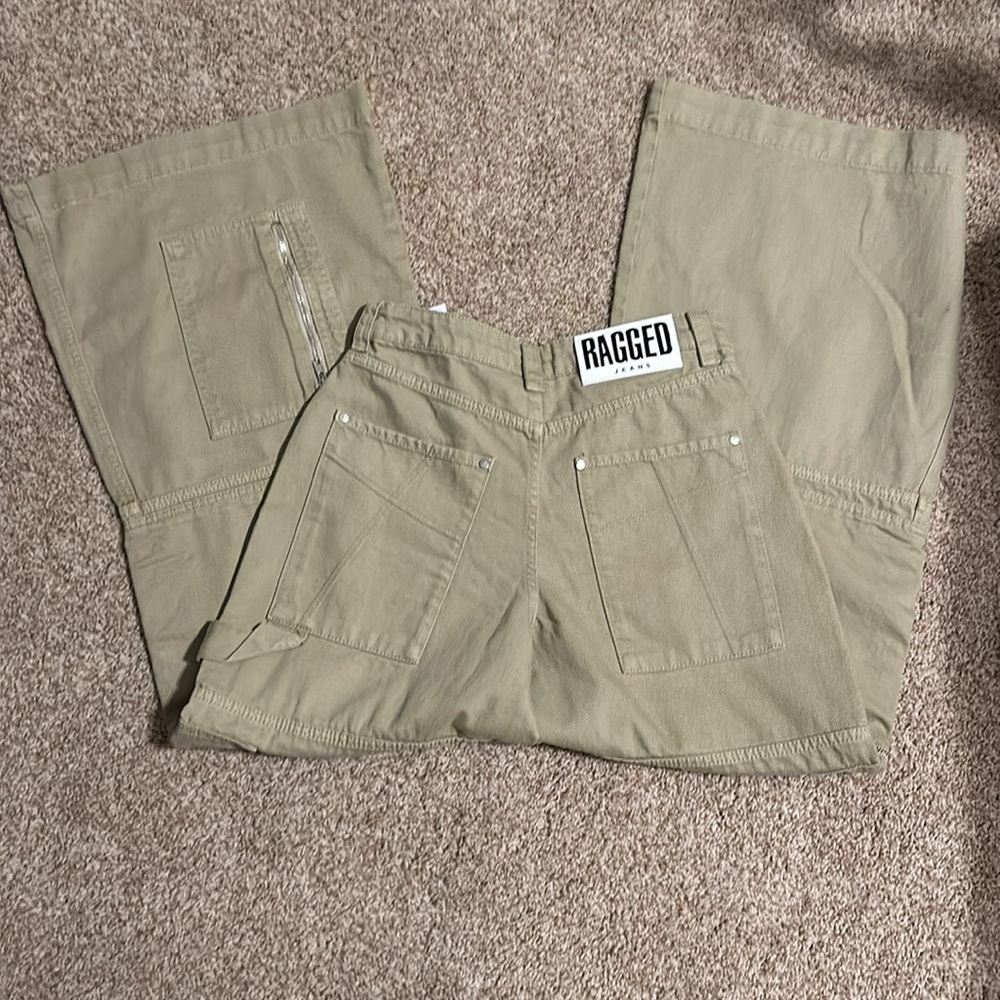 The Ragged Priest Ragged Jeans Wide Leg Combat 28 - Picture 8 of 11